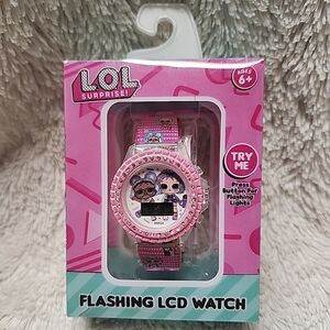 • New LOL Surprise Flashing LCD Kids Digital Watch Girls